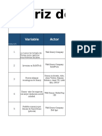 MATRIZ DOFA Analisis The Walt Disney CompanyFINAL - Ogotxlsx