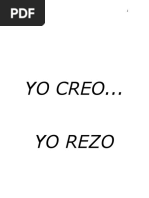 Yo Creo Yo Rezo