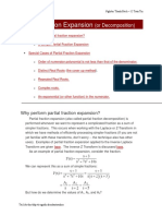 Partial Fraction Expansion Phương Pháp Thặng Dư