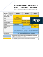 Calendario Vaccinale Adulti