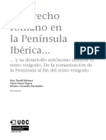 Historia del Dret Espanyol, Manual UOC