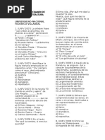Preguntas de Examen de Admisión de Literatura l16
