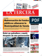 Diario La Tercera 20.09.2016