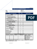 Check List de Inspeccion de Vibropisanodar