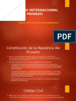 Derecho Internacional Privado