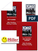 Hiller Nashville Toast Awards (2009 Assumed) 1 June 10