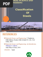 Classification of Steels