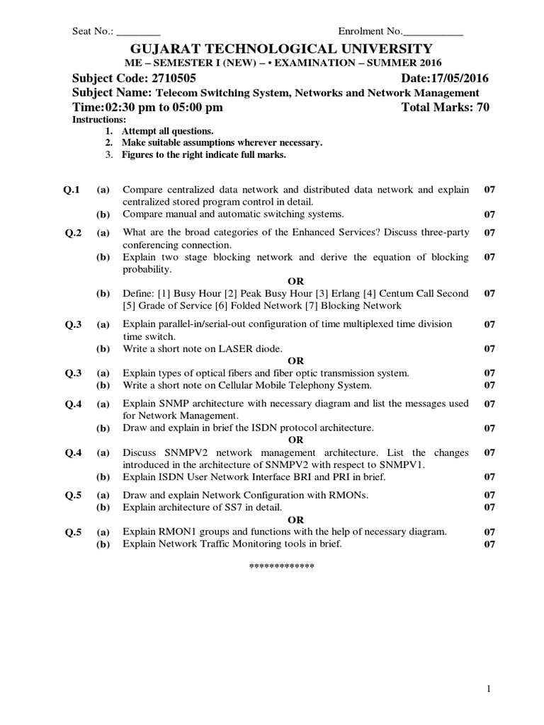 Gujarat Technological University | PDF