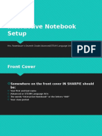interactive notebook setup powerpoint