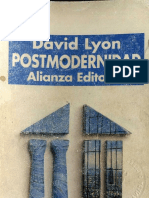 Lyons, David. El Malestar de La Modernidad