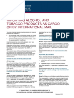 Alcohol and Tobacco Fact Sheet