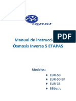 Manual Osmosis Eur50 Eur50bp Bbbasic Eur35 2016