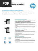 HP LaserJet Enterprise MFP M630 Datasheet