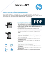 HP LaserJet Enterprise MFP M630 Datasheet