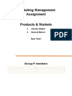  Products and Markets 