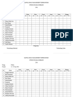 Jadwal Dinas Management Keperawatan