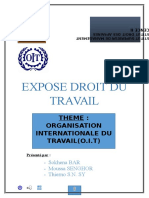 Expose Droit Du Travail