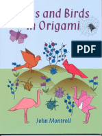 Crafts Paper Origami Bugs & Birds in Origami - Montroll Search Moonshiner