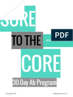 Sore To The Core Final PDF