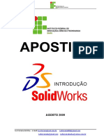 APOSTILA iniciante SOLIDWORKS