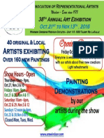 Flier Sept 2016 Ara Show