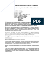 Articulo 18 Declaracion Universal de Derechos Humanos