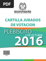Cartilla Jurados Registraduria Nacional 2016