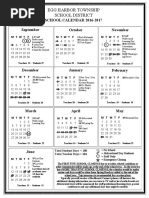 09 10 Calendar | PDF | Holidays | Schools