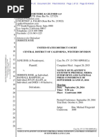 Derrick Rose Notice of Plaintiff Pretrial Media Interviews