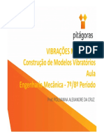 Vibracoes Mecanicas Topico 1 Aula 1 Construcao de Modelos Vibratorios PDF