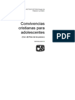 Botana, Antonio - Convivencias Cristianas para Adolescentes