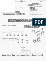 E81T1 Ni1 H4 Consumable Cert