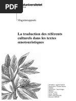 Download La Traduction Des Rfrents Culturels Dans Les Textes notouristiques by Adm DF SN324704561 doc pdf