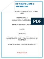 Recreacion y Aprovechamiento Del Tiempo Libre