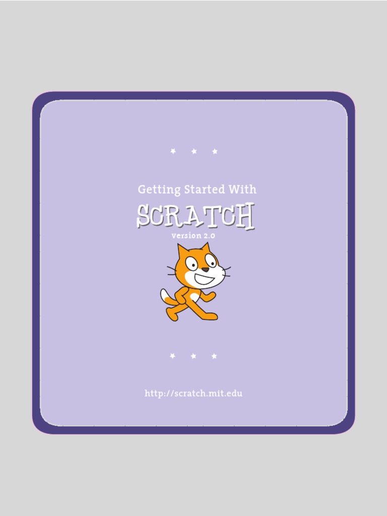 Scratch - Getting Started Guide PDF | PDF | Scratch (Programming ...