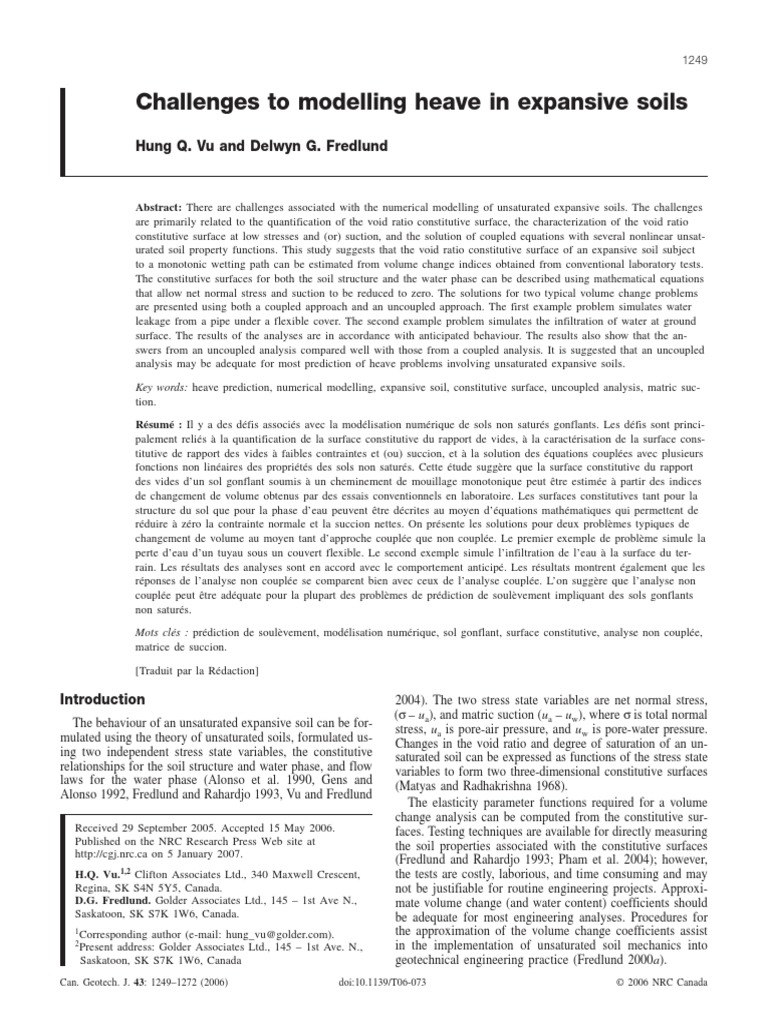 Soil Mechanics Research Papers - blogger.com