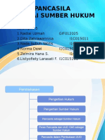 Pancasila Sebagai Sumber Hukum