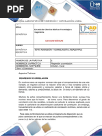 Tutorial-Laboratorio Regresión y Correlación Lineal