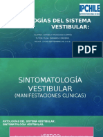 Patologías Del Sistema Vestibular CAMBIOS