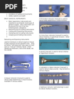 54 Basic Surgical Instruments Overview | PDF