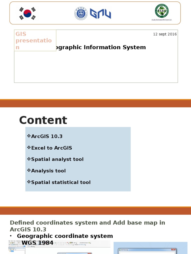 GIS Analysis with ArcGIS 10.3 Tools | PDF | Computers