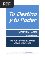 Tu Destino y Tu Poder - Gabriel Papini