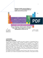 Elementos de Transicion