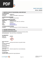 Argoshield 5 Safety Data Sheet | PDF | Dangerous Goods | Prevention