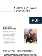 Terapia Breve Centrada en Soluciones