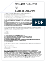 Lista de Exercicios para A Prova - 3 Ano