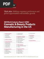 32562 Cosmetic & Beauty Products Manufacturing in the US Industry Report[1] (1)