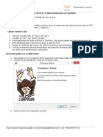 Practica1 Laravel Instalacion Configuracin