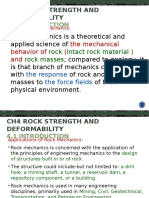 Rock Mecahnics Introduction