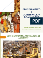 Procesamiento de Alimentos y Conservacion de Los Alimentos PDF